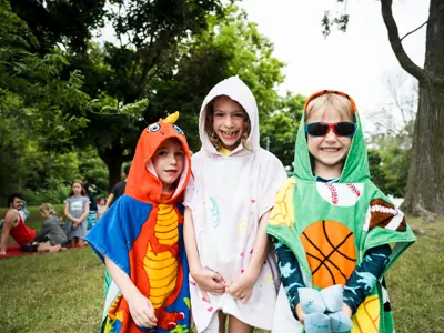 Kids having fun at South Frontenac