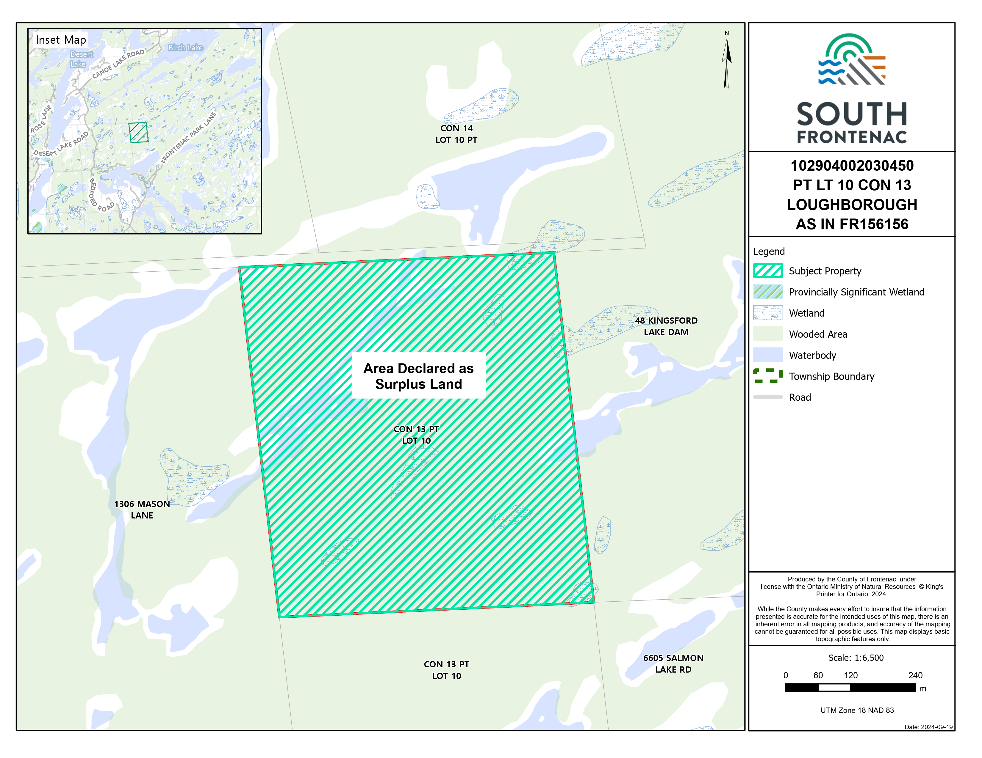 Notice of Proposed Sale of Municipal Land