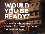 power outage and words would you be ready for a windstorm