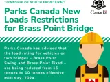 parks canada worker and notice