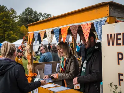 Battersea Pumpkin Festival main gate